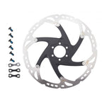 ROTOR DE FREIO A DISCO SHIMANO DEORE XT RT76 203mm - PRATA - 203mm