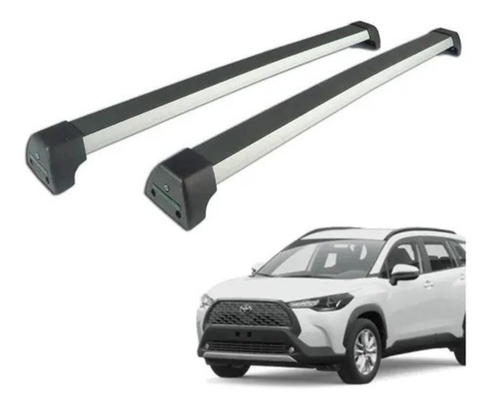 RACK DE TETO LONG LIFE COROLLA CROSS Com abertura no friso / Com ou sem teto (ACC)