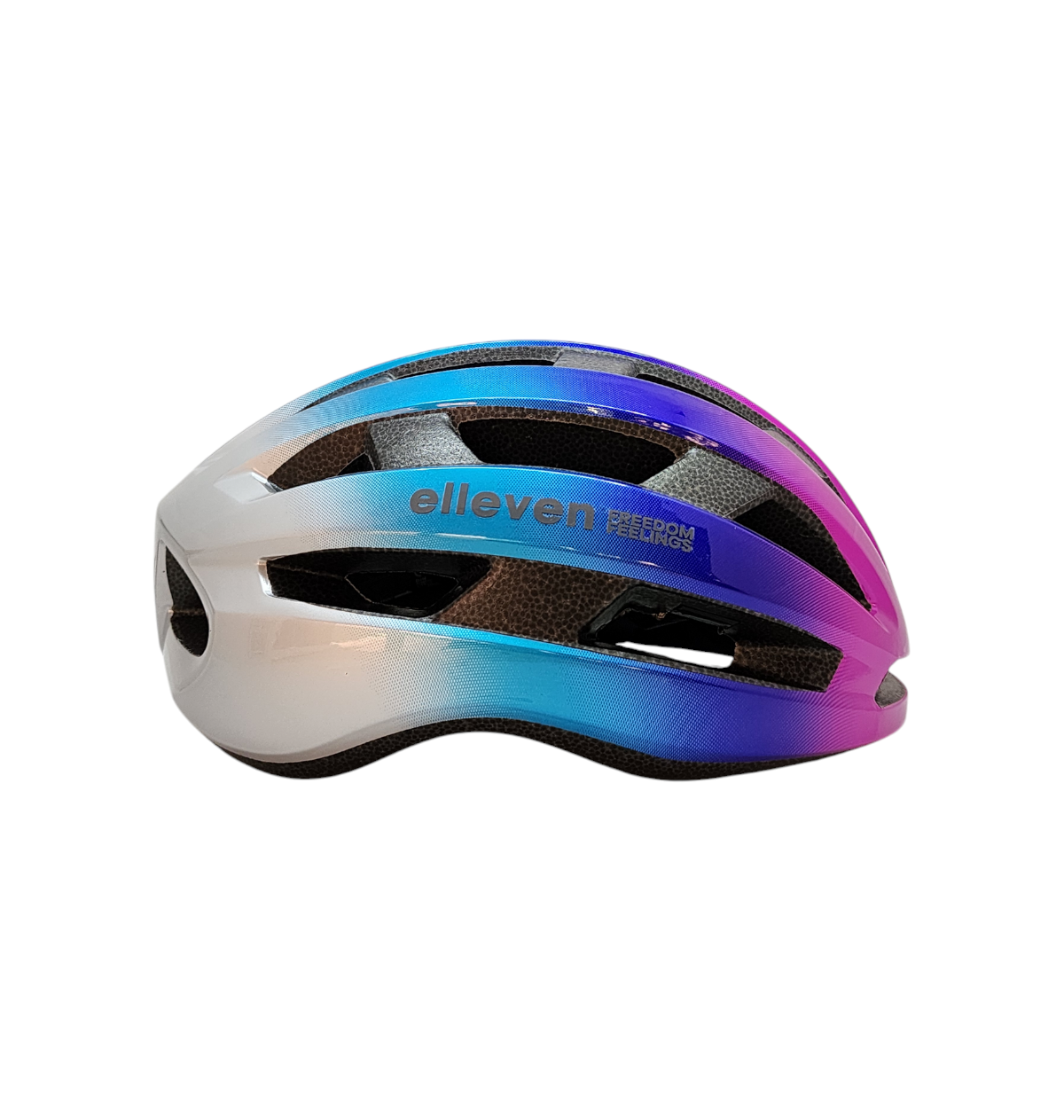 CAPACETE ELLEVEN SPEED MTB INMOLD RACE M 53-57 RXOAZL/CINZA