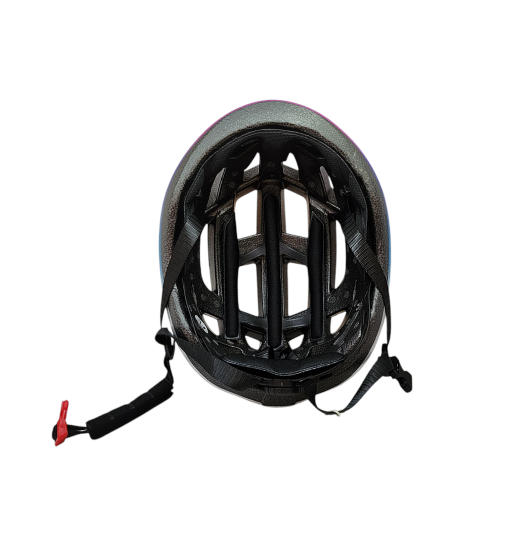 CAPACETE ELLEVEN SPEED MTB INMOLD RACE M 53-57 RXOAZL/CINZA