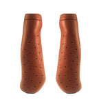 Manopla Elleven 130mm Retrô Tipo Couro Ergonômica - Marrom
