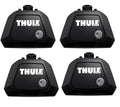 Suporte De Barra Thule Evo Raised Rail P/ Longarinas (7104) - Preto