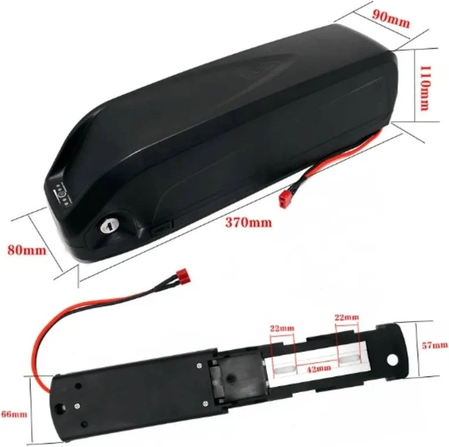 Bateria Rava E-Pulse 48 V 15,6 Ah com Carregador Modelo 4