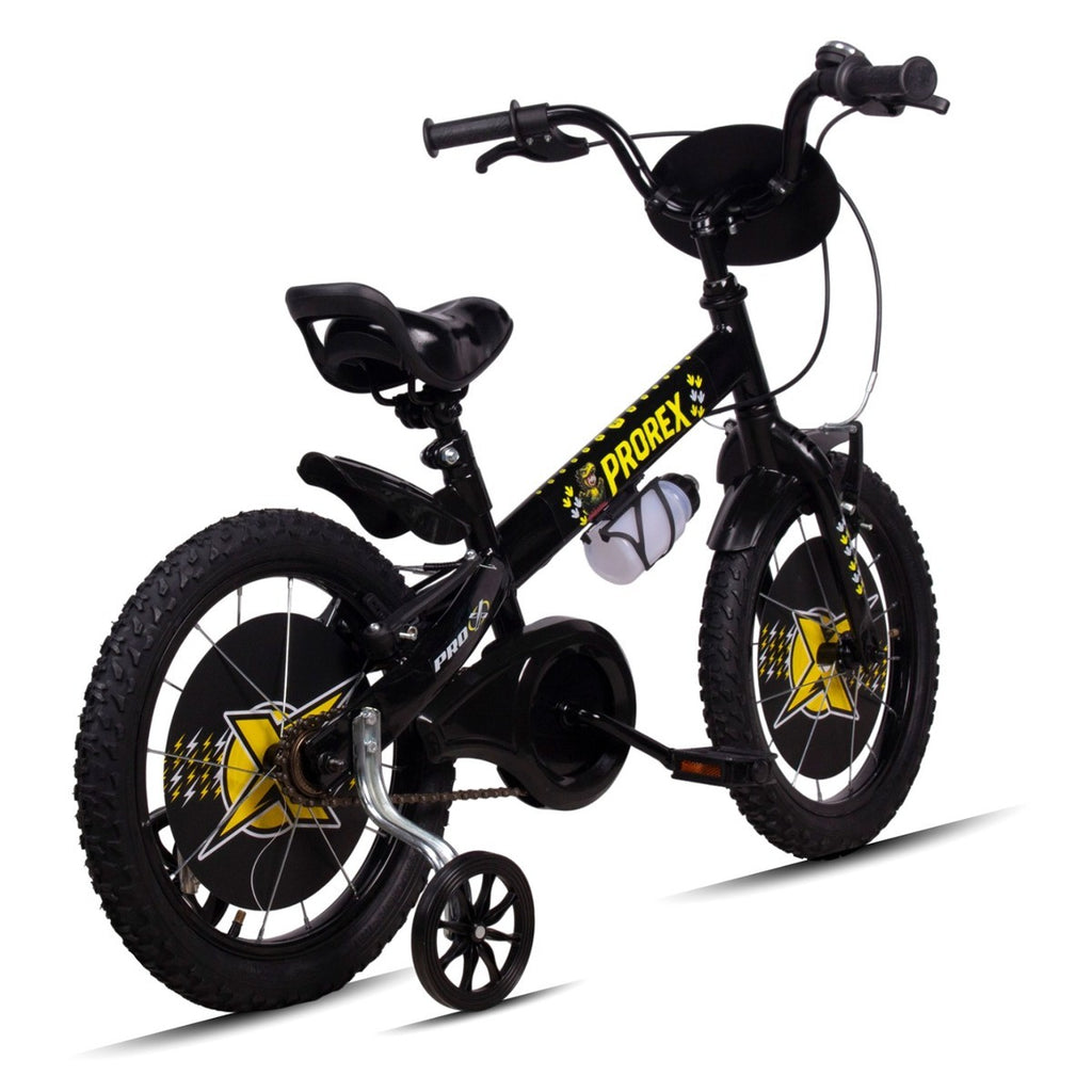 BICICLETA ARO 16 AÇO PRO-X PROREX PRETO/AMARELO