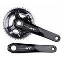 PEDIVELA SHIMANO DEORE XT 11V M8000 HOLLOWTECH 175MM (24/34) - PRETO