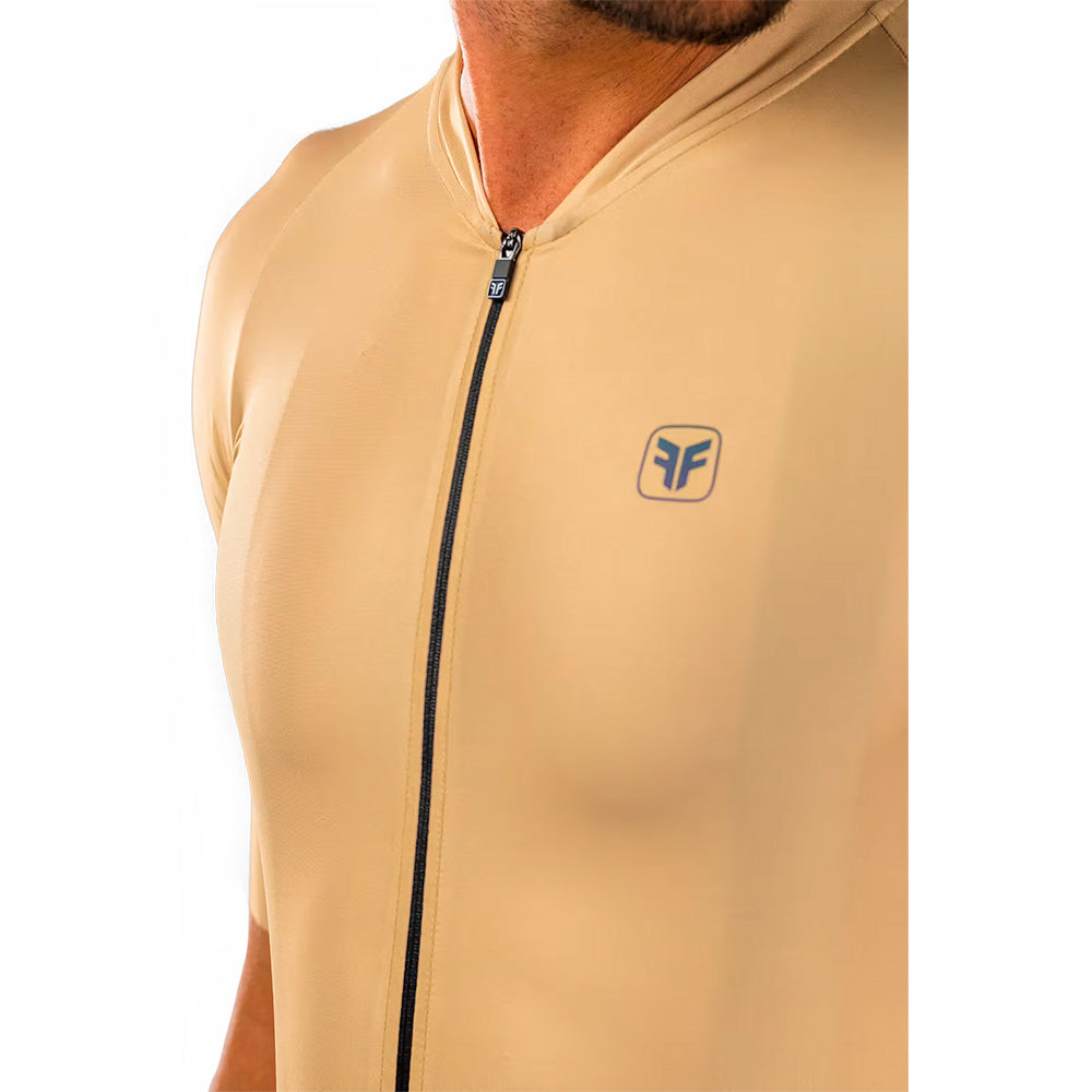 CAMISA CICLISMO FREE FORCE TRAINING SAND - 2024