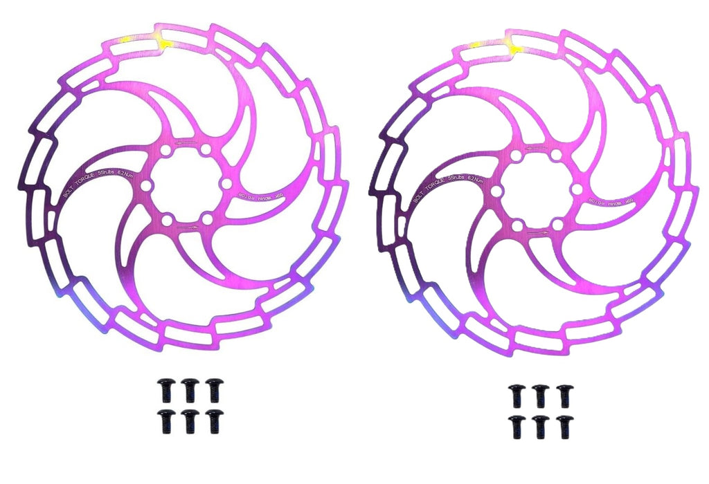 DISCOS ROTOR 180MM  6 PARAFUSOS  - RAINBOW PAR