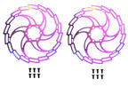 DISCOS ROTOR 180MM  6 PARAFUSOS  - RAINBOW PAR
