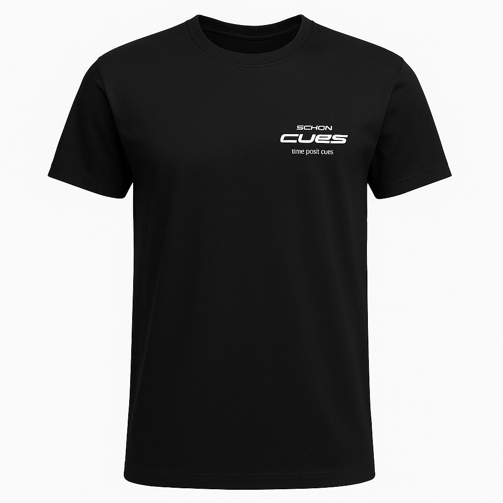 CAMISETA CASUAL SHIMANO CUES PRETA LOGO BRANCO TAM - G