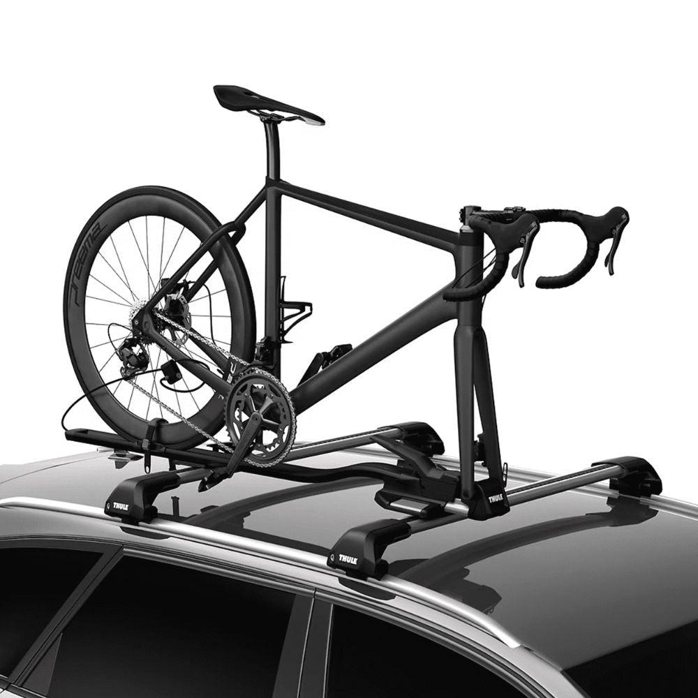 TRANSBIKE THULE TOP RIDE CALHA TETO ROAD/GRAVEL S/ RODA (568) - PRETO