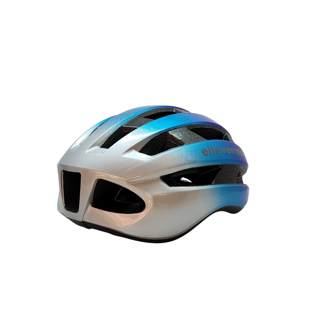 CAPACETE ELLEVEN SPEED MTB INMOLD RACE M 53-57 RXOAZL/CINZA