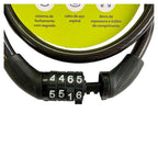 CADEADO 8MM X 65CM ELLEVEN SEGREDO - PRETO