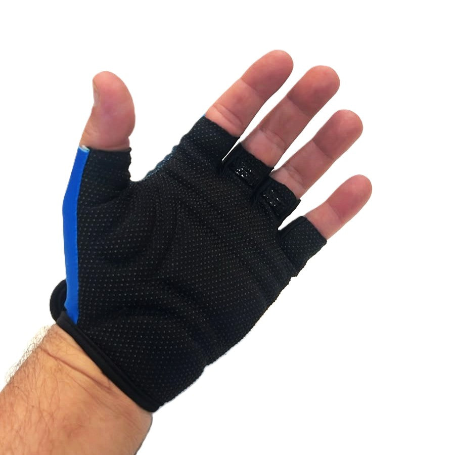 Luva Aberta Kode For Racing Preto/Azul - M