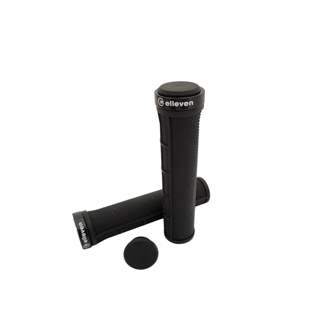 Manopla Elleven Mtb Pro Com Trava 130mm Preto