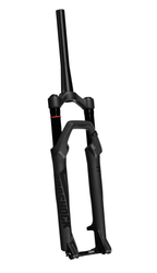 SUSPENSÃO VIBER SPIDER ARO 29 TUBO TAPERED EIXO 15X100 PRETA FOSCA COM ADESIVO PRETO BRILHANTE REFLETIVO