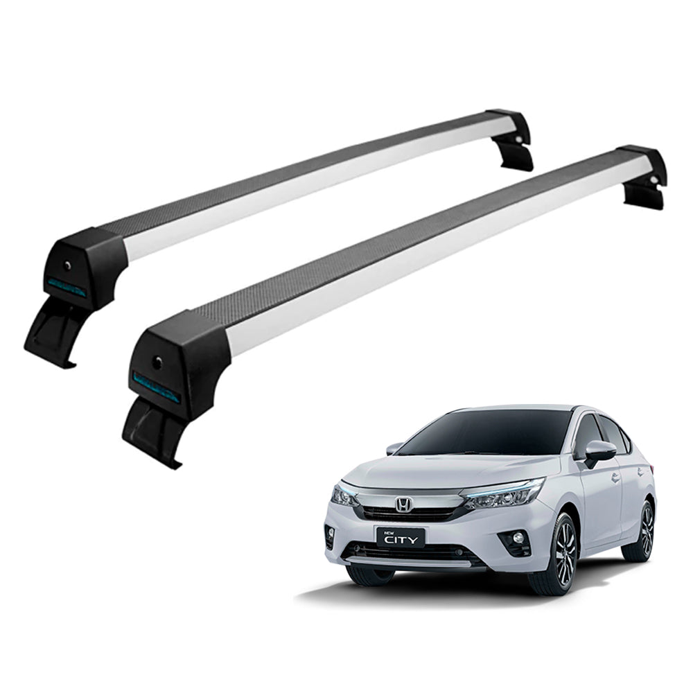RACK LONG LIFE SPORT ALUM. PRATA P/ HONDA NEW CITY SEDAN (ACTH) - PRATA