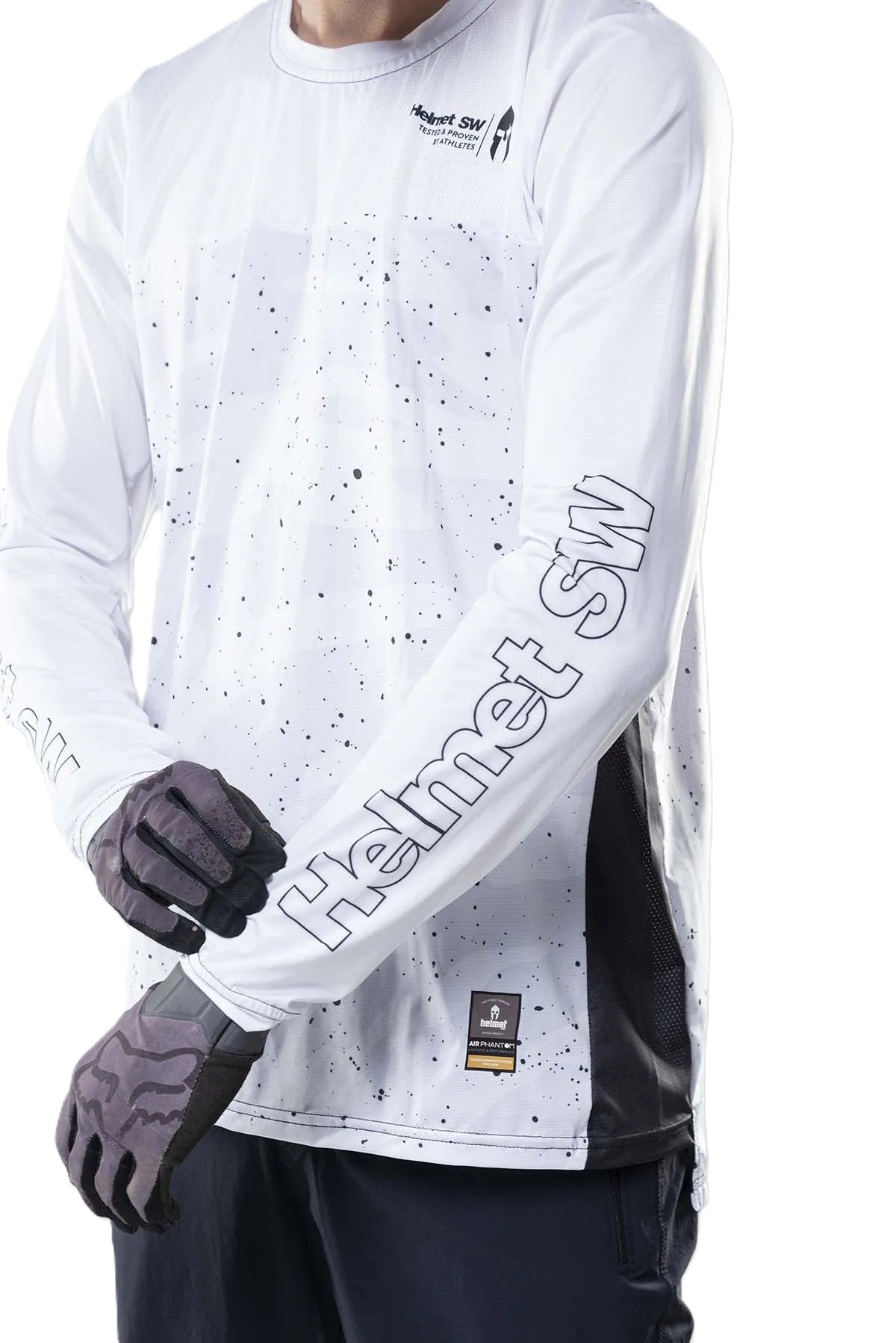CAMISA JERSEY AIR PHANTOM | HELMET SW | MANGA LONGA