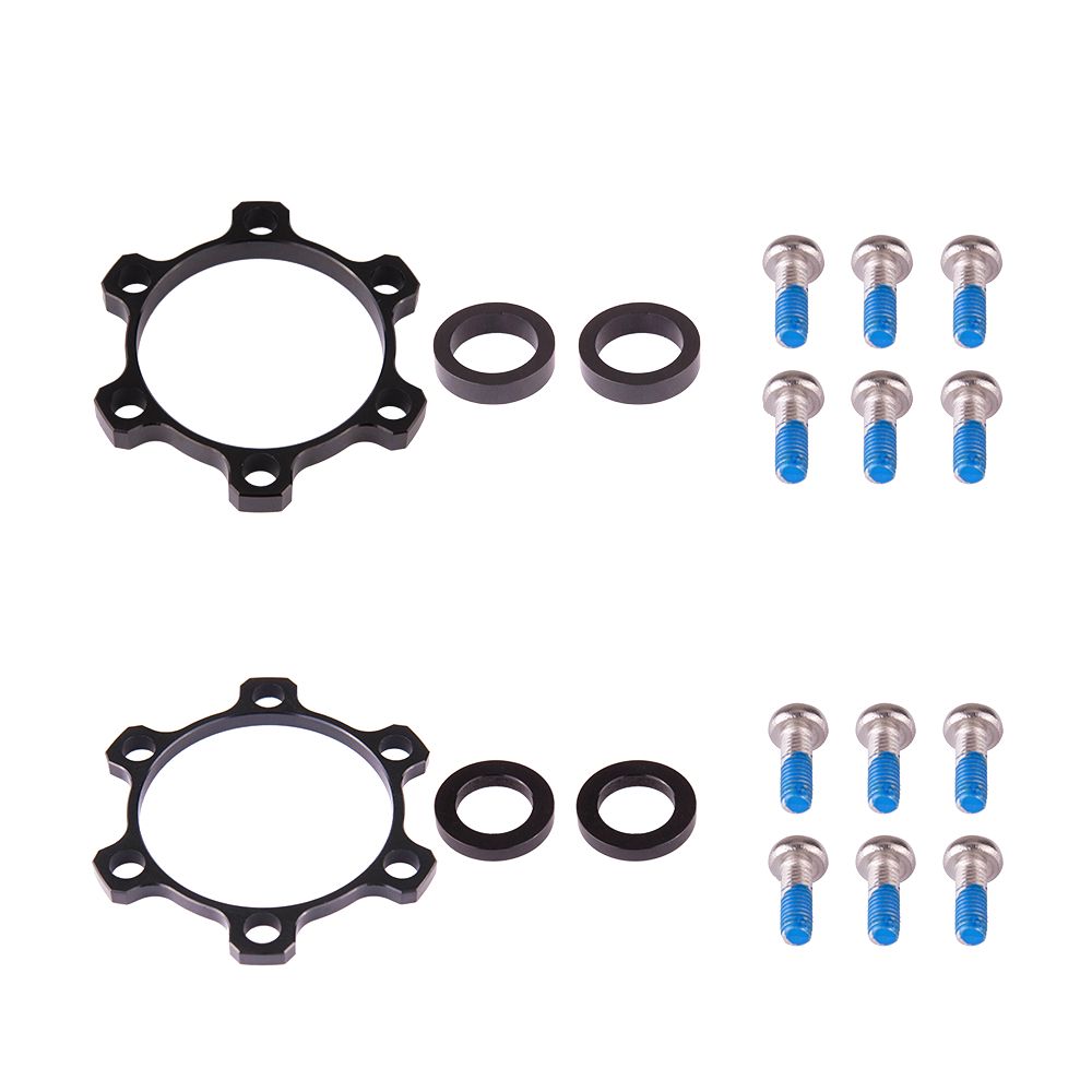 KIT ADAPTADOR BOOST DIANT/TRAS. C/PARAFUSO ZTTO - PRETO