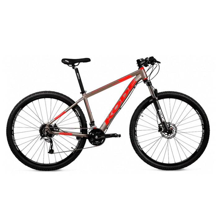 BICICLETA 29 KODE EAGLE 2X9V SHIMANO ALIVIO/ALTUS - CINZA/VERMELHO / (S - 15)