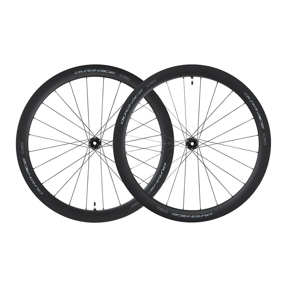 Rodas Shimano Wh-r9270-c50-tl Carbon 24f 12v Dura Ace Tubele Preto