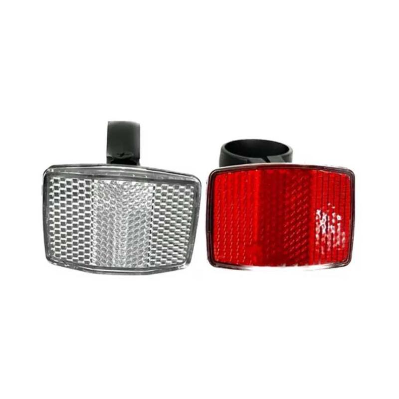 KIT REFLETORES DIANT/TRAS BRANCO/VERMELHO