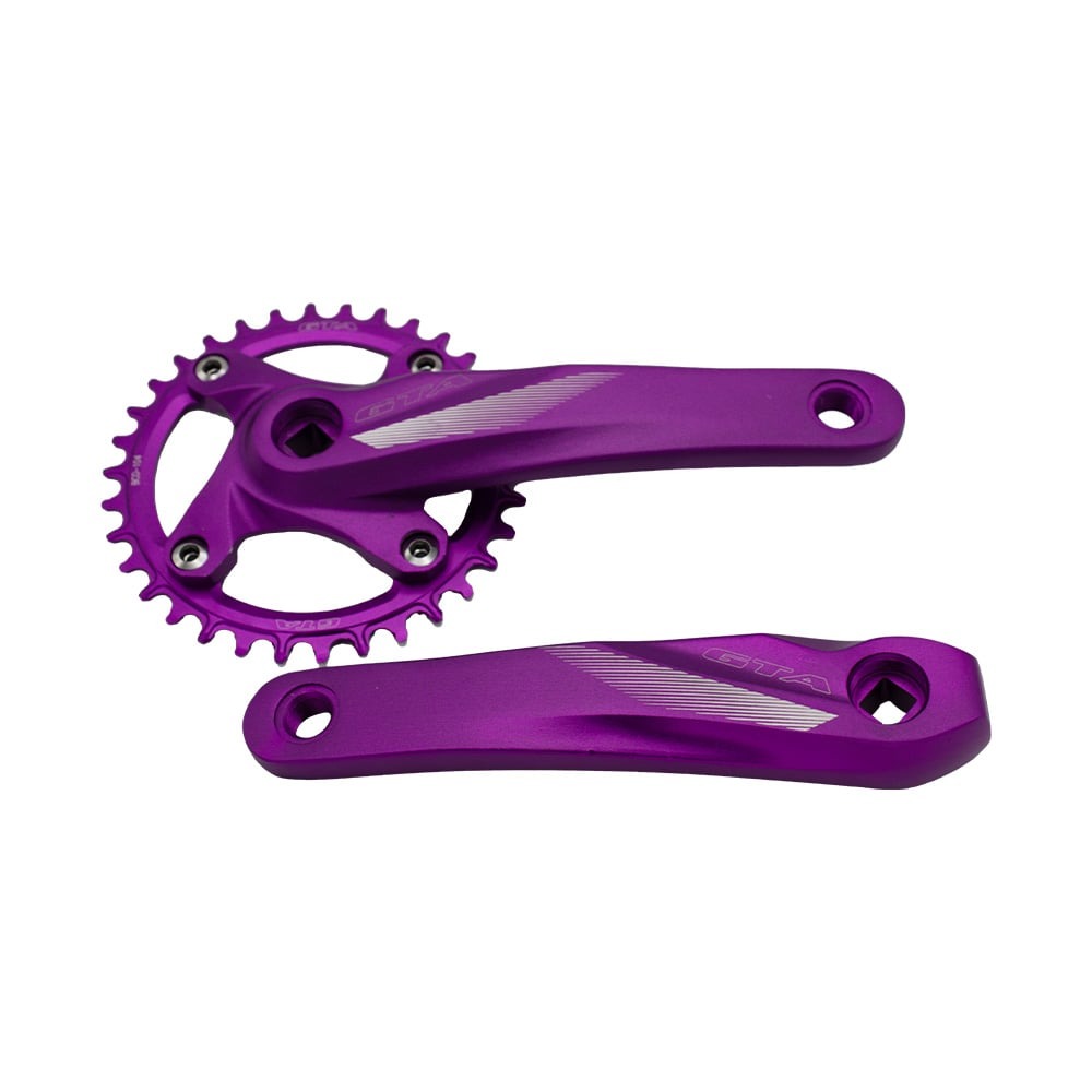 Pedivela Single 170mm 34d Ponta Quadrada - Roxo