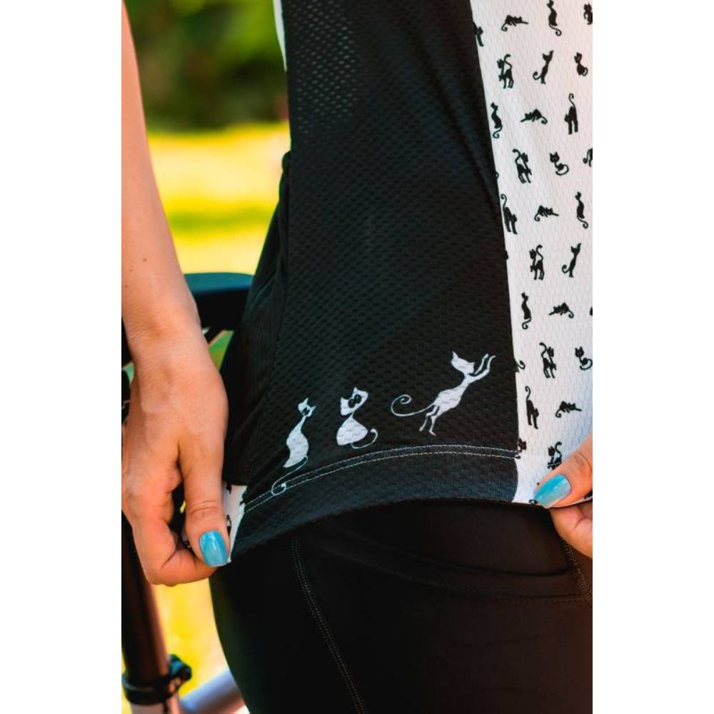 CAMISA CICLISMO FREE FORCE CATS FEMININA