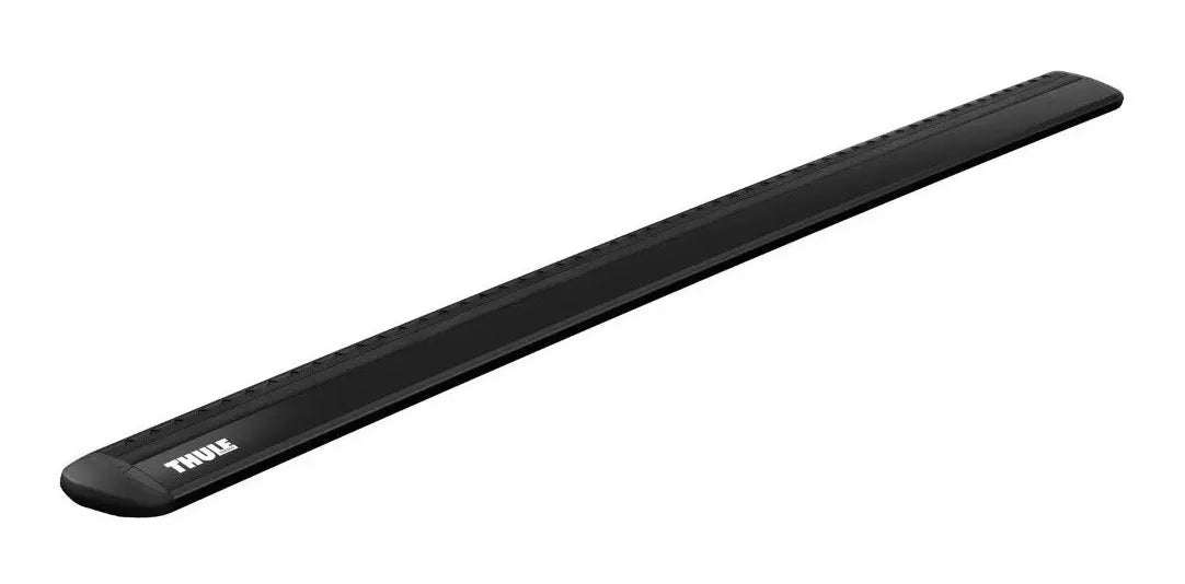 BARRA DE RACK DE TETO THULE ALUMÍNIO WING BAR EVO 127CM (7113B) - PRETO
