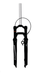 SUSPENSÃO ONIX TRAVA NO GUIDÃO SPIDER ARO 29 EIXO 9X100 PRETA BRILHANTE - OUTLET
