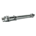 EIXO TRASEIRO 175MM 78MM ENTRE BATENTE COM ESPACADOR P/ ROL. - PRETO