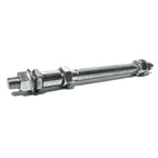 EIXO TRASEIRO 175MM 78MM ENTRE BATENTE COM ESPACADOR P/ ROL. - PRETO