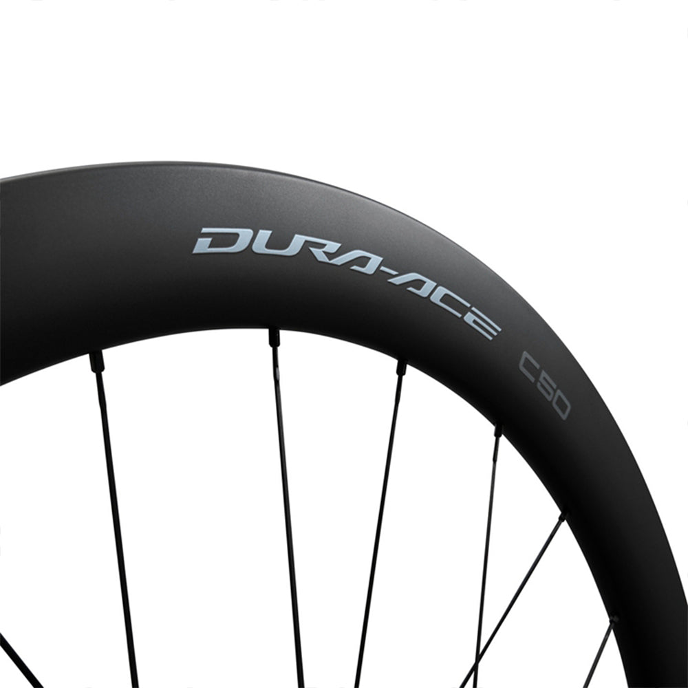 Rodas Shimano Wh-r9270-c50-tl Carbon 24f 12v Dura Ace Tubele Preto