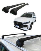 RACK DE TETO LONG LIFE INFINITY P/ TIGGO 5X SPORT (COM LONGARINA INTEGRADA / COM OU SEM TETO SOLAR ATÉ 2026) (INCOMPATÍV