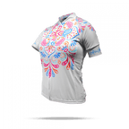 CAMISA CICLISMO ASW ACTIVE FANCY FEMININA - BRANCO - PP