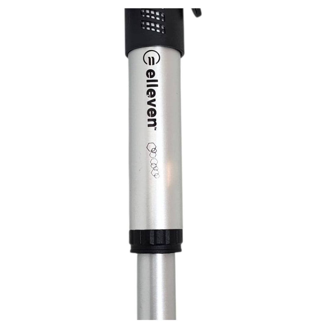 BOMBA MINI TWIN VÁLVULA REVERSÍVEL ALUMINIO TELESCÓPICA CABO "T" 100 PSI