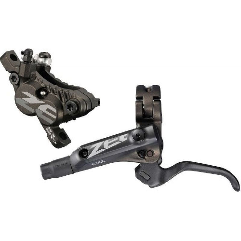 FREIO DISCO SHIMANO ZEE M640 HIDRÁULICO 4 PISTÕES DIANTEIRO (IM640BLFPRA100) - GRAFITE