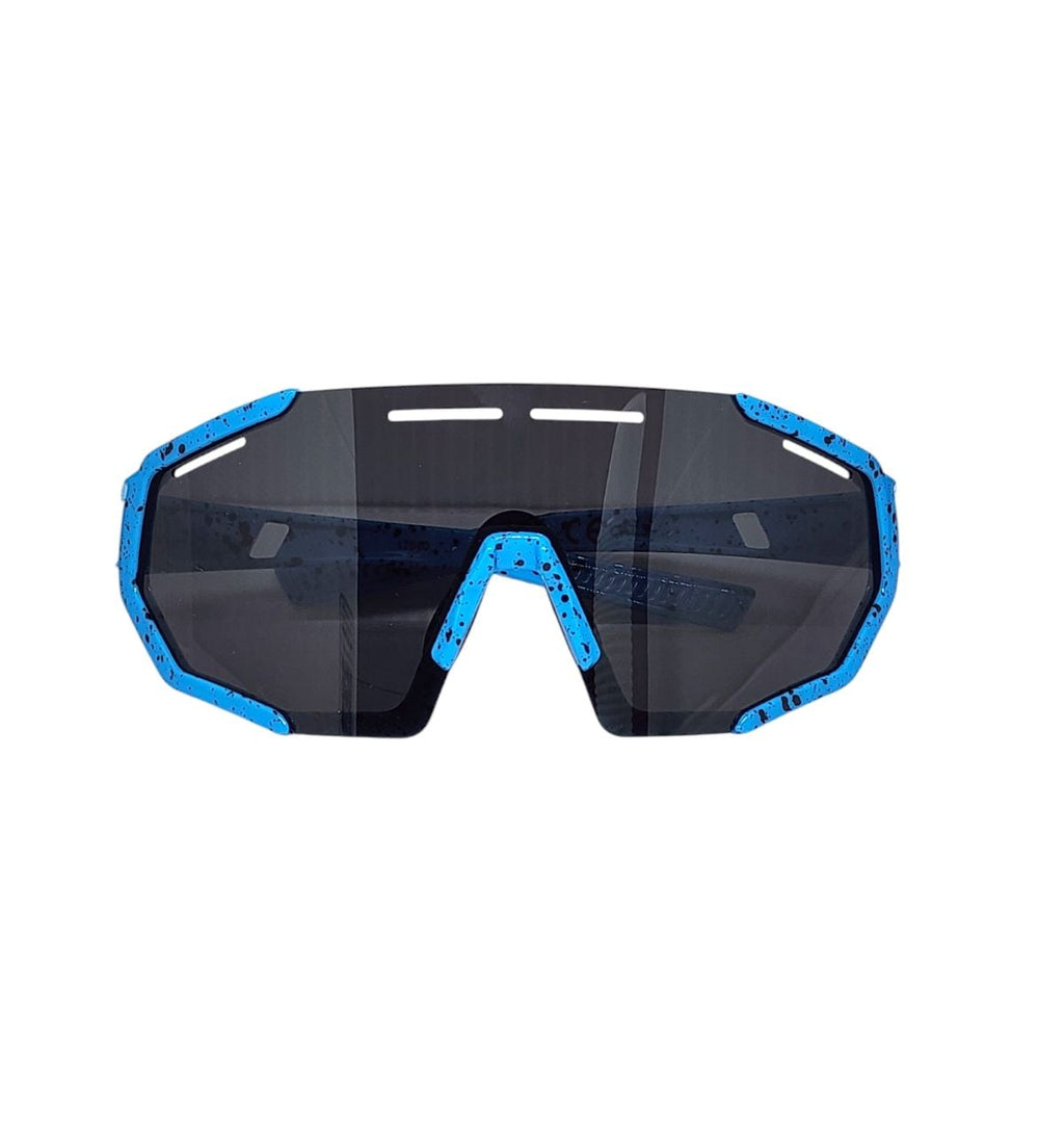 OCULOS CICLISMO KIDS ELLEVEN XQ547 LENTE POLARIZADA AZUL
