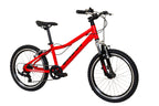 Bicicleta 20 Caloi Wild Xs Shimano 7v Vermelho