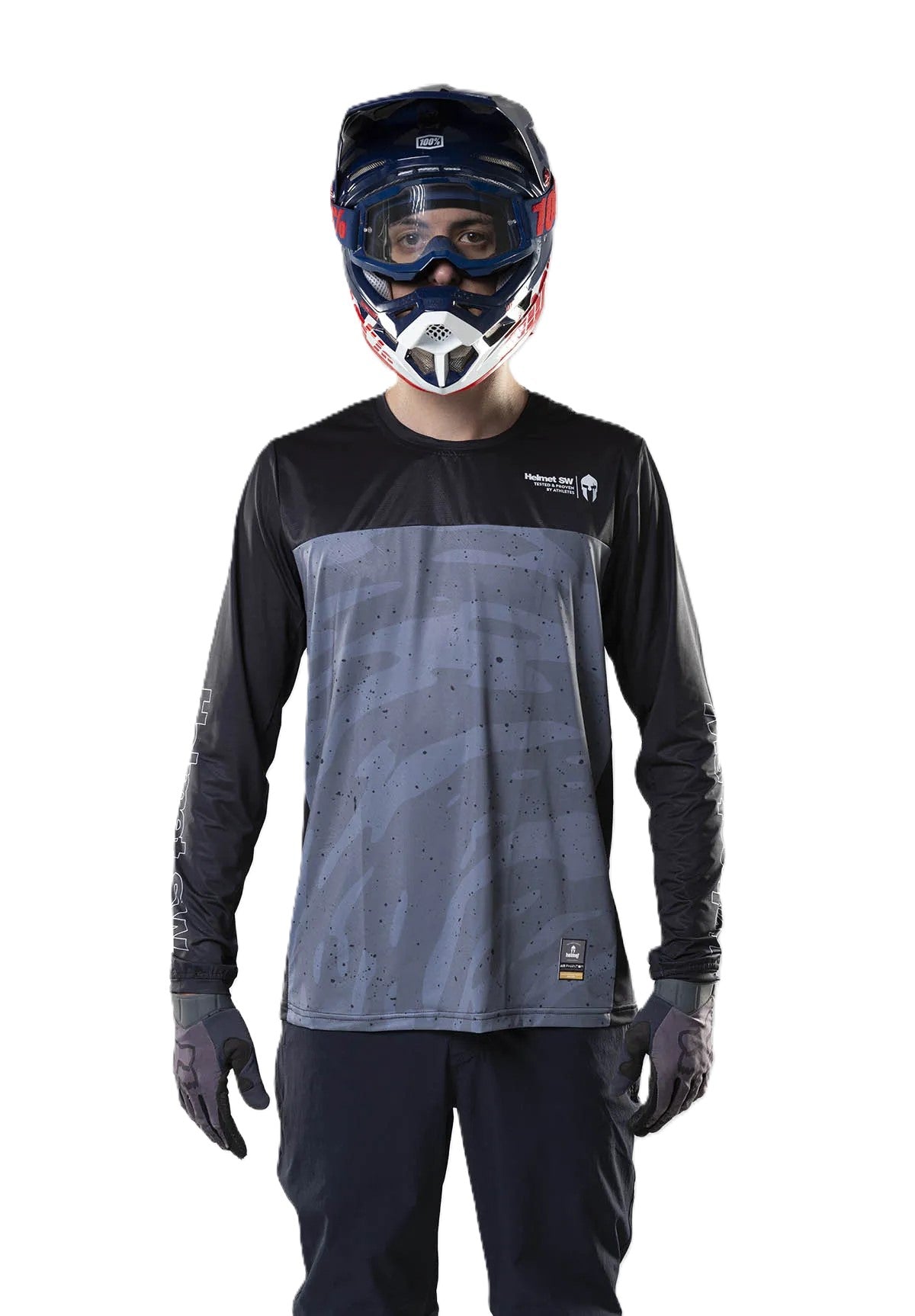 CAMISA JERSEY AIR PHANTOM | HELMET SW | MANGA LONGA