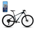 BICICLETA 29 RAVA RAKAN SHIMANO CUES 10V MT200 AZUL M-17