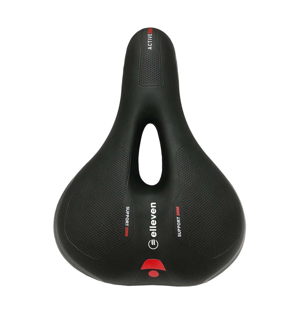 Selim Elleven Vazado 2 Molas com Elastômero e Gel 260 x 190 mm
