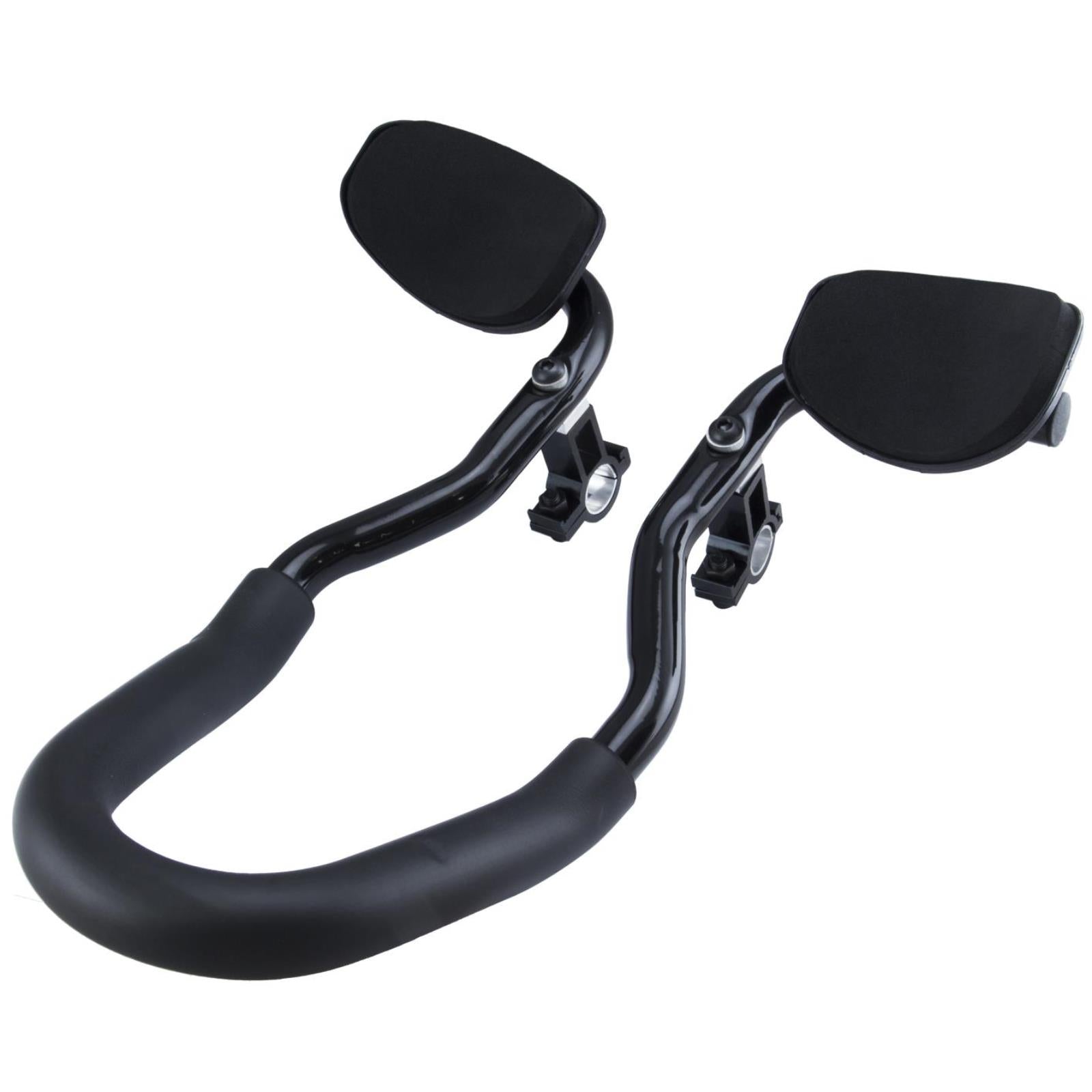 CLIP-ON TRIATHLON HX-FS PTO. REG. 22,2/25,4MM - PRETO