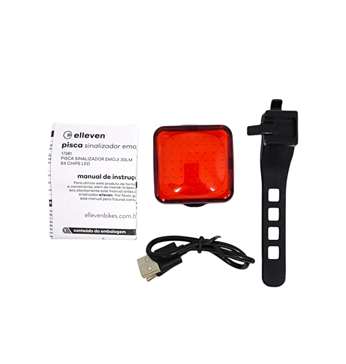 Pisca Elleven Sinalizador Emoji 30lm 64 Chips