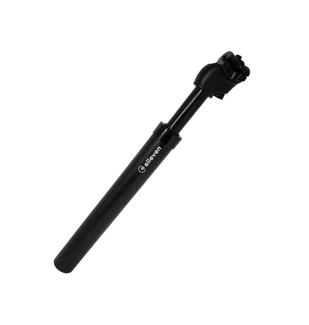 CANOTE ELLEVEN MTB C/ SUSP FORJADO T6 27.2 350MM RECUO 13MM - PRETO - 27.2mm
