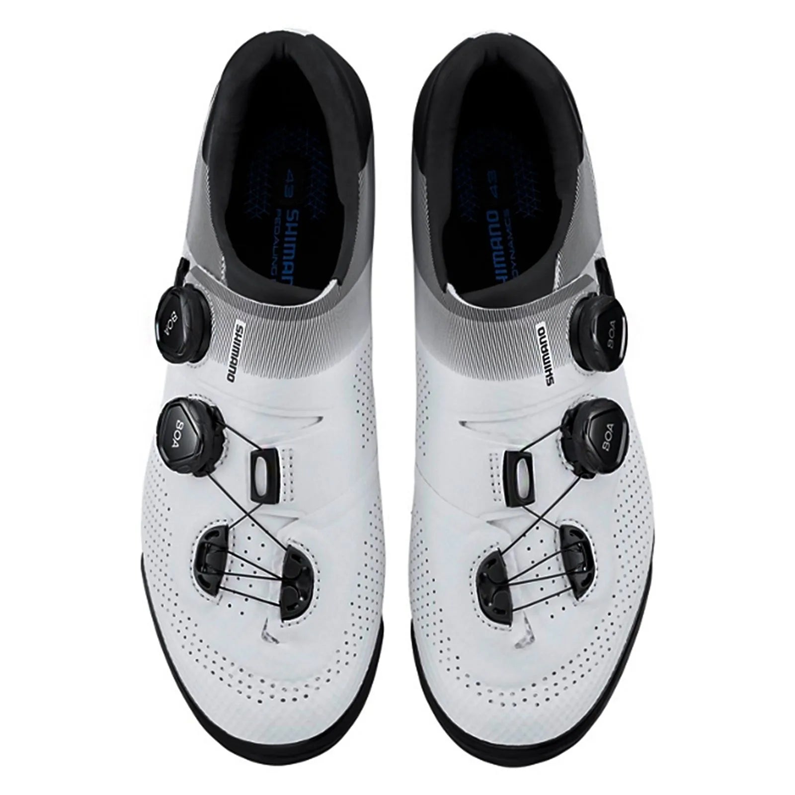 SAPATILHA SHIMANO MTB XC702 C/ 2 SISTEMA BOA - 2023 (ESHXC702MCW01S45000)