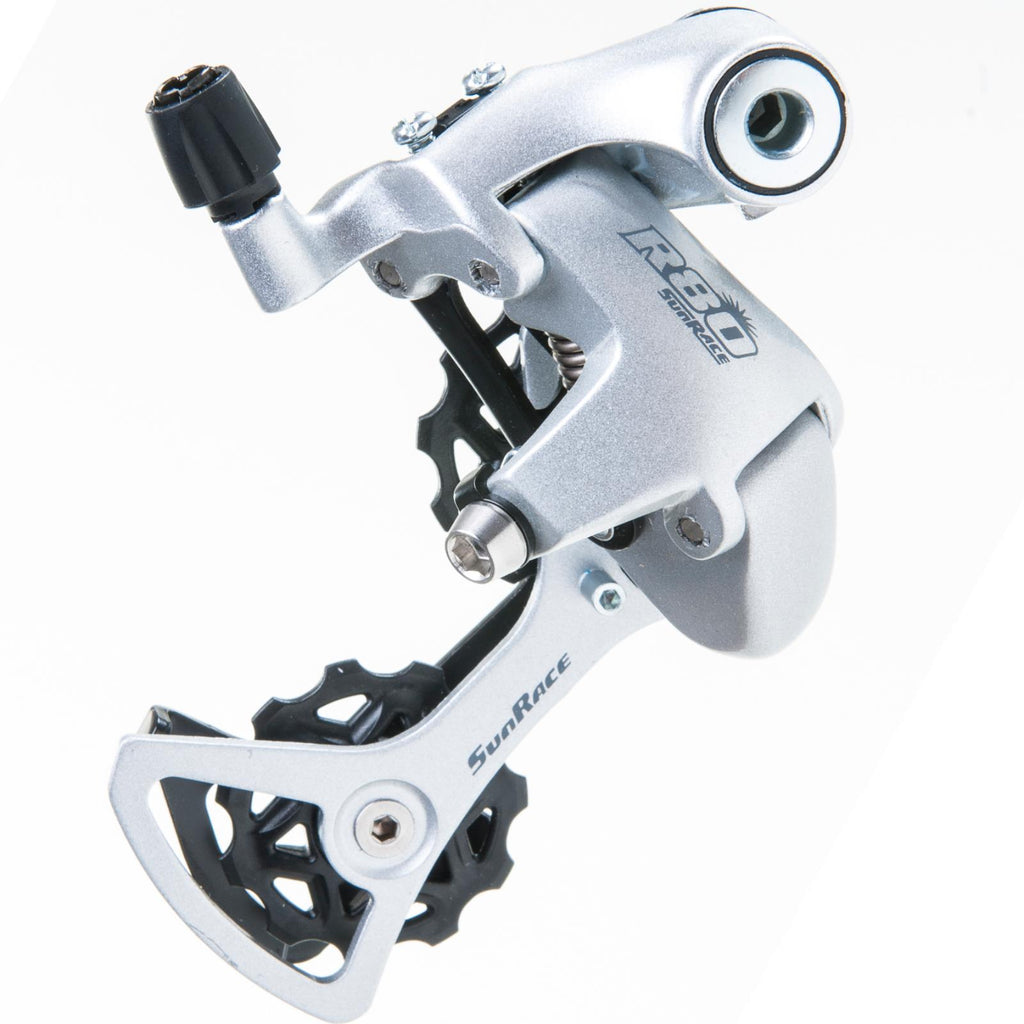 CÂMBIO TRASEIRO SUN RACE R81  P/ 8V ROAD/SPEED - PRETO - 8V