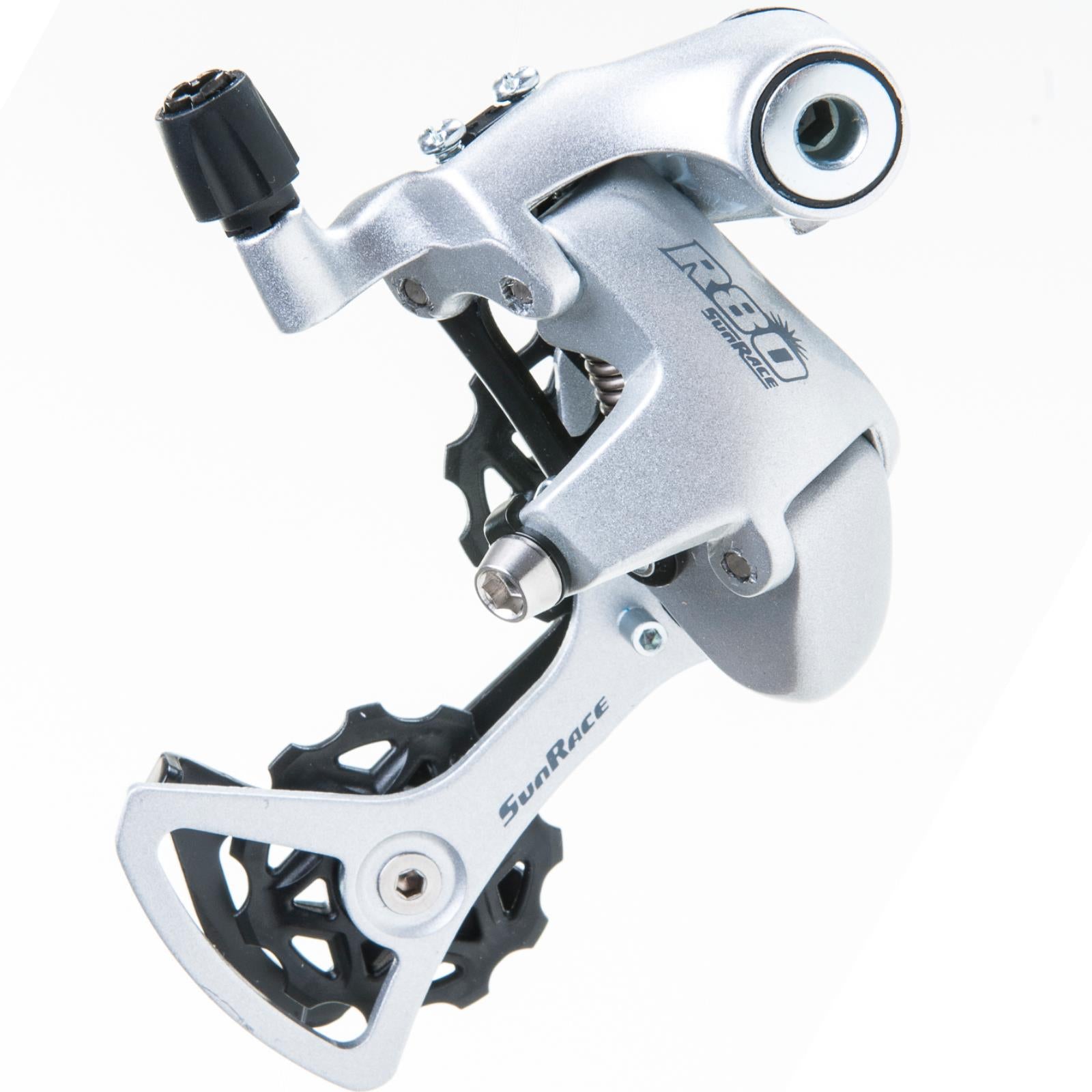 CÂMBIO TRASEIRO SUN RACE R81  P/ 8V ROAD/SPEED - PRETO - 8V