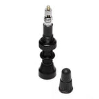 VÁLVULA PARA TUBELESS BASE BORRACHA - PRETO - 45mm