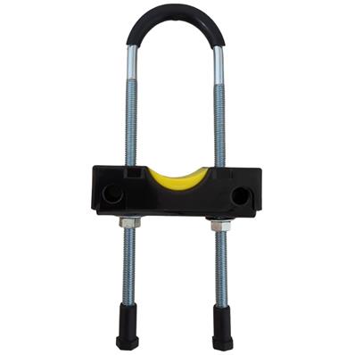 SUPORTE CADEIRINHA FRONTAL KALF PARAFUSO ULTRA GRANDE 20CM - PRETO