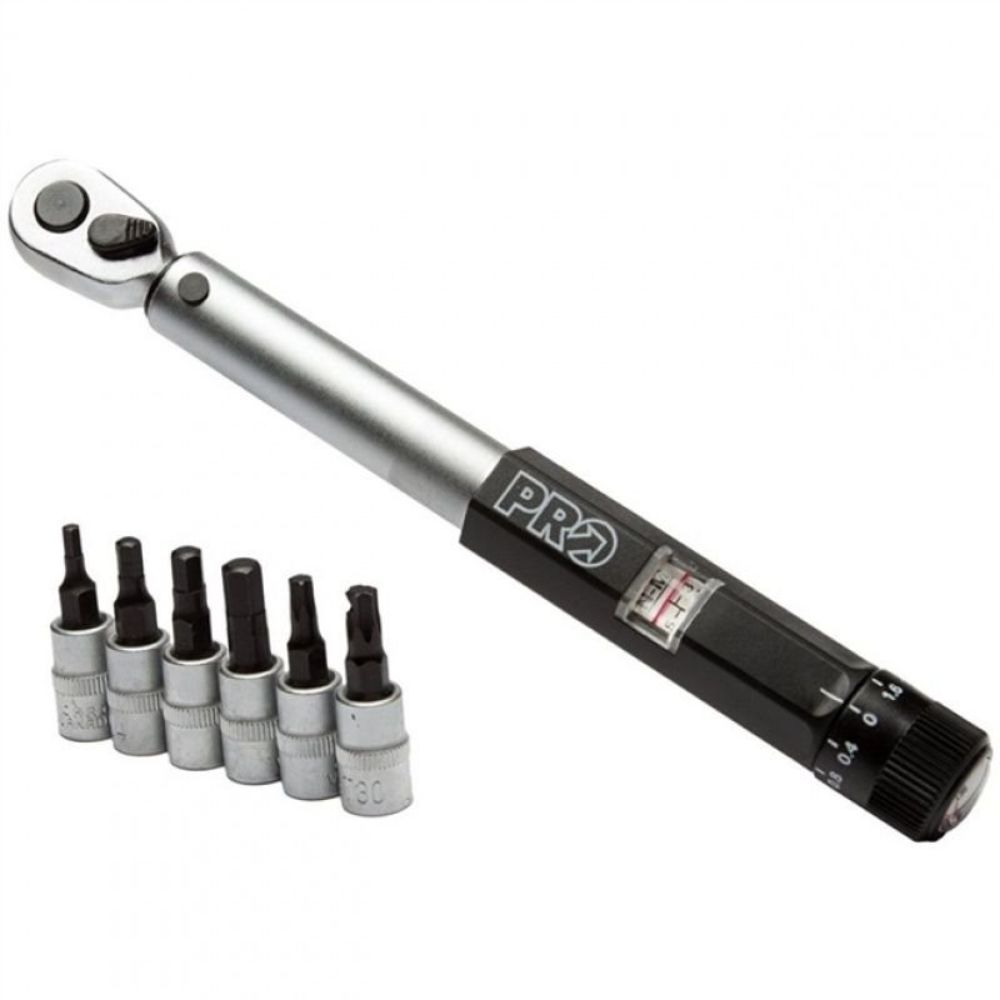TORQUÍMETRO SHIMANO PRO 3 À 15NM C/ 6 PONTEIRAS (PR100340) - CROMADO